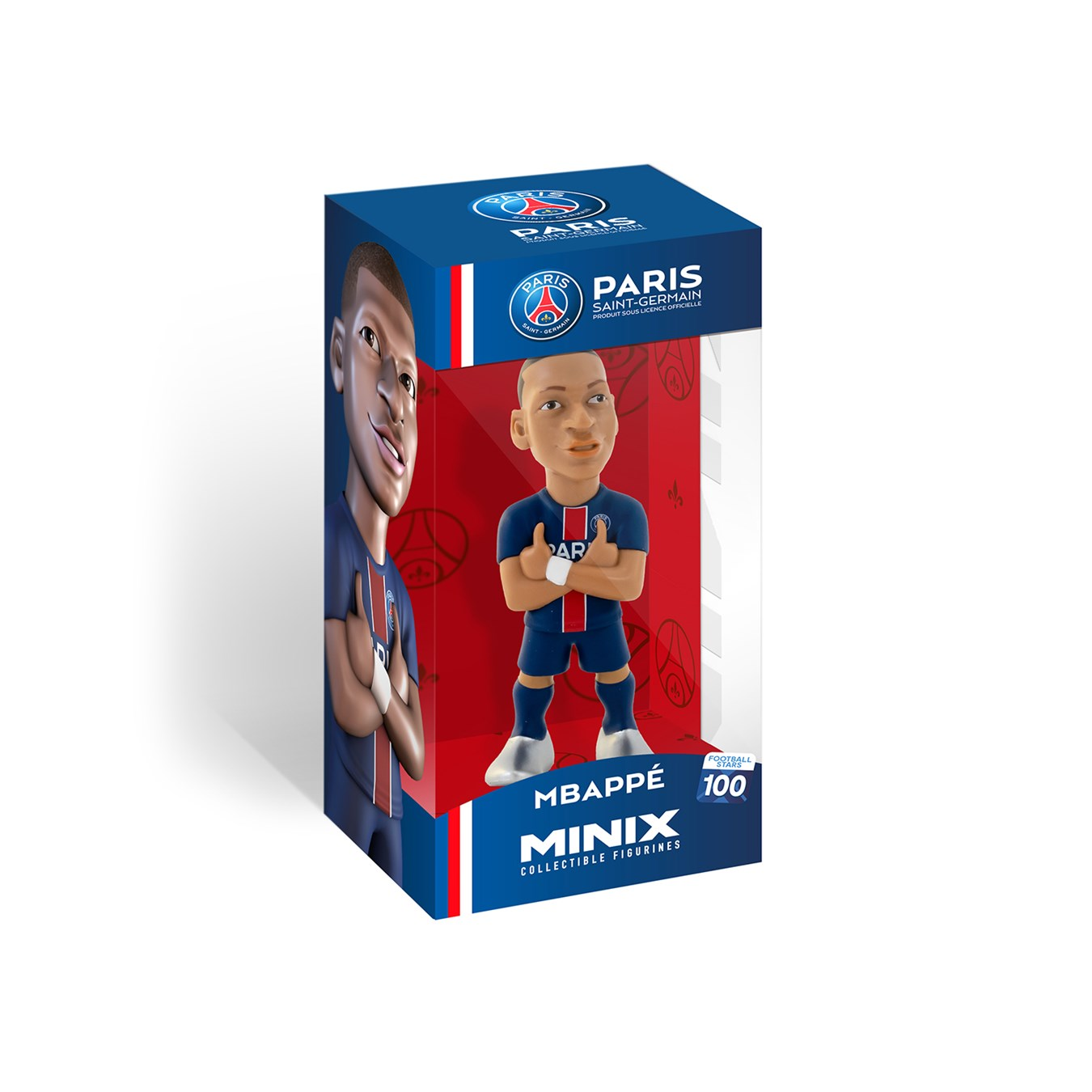 Figurină Fotbalist Kylian Mbappe - PSG 12cm | Minix