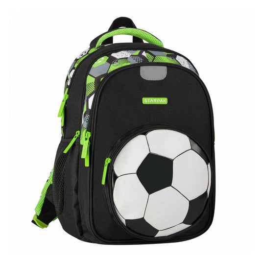 Backpack football green-0