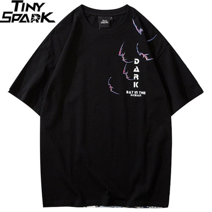 Hip Hop T Shirt Men Streetwear Harajuku Japanese Great Wave Tshirt Short Sleeve Cotton Summer Casual Floral T-Shirt Fashion-2