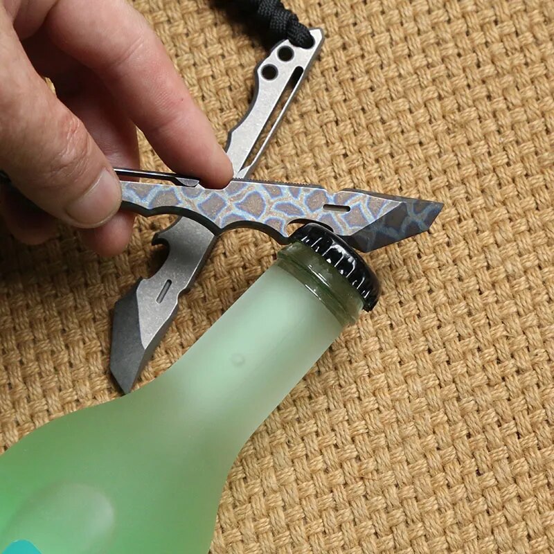 DICORIA TC4 Outdoor travel multi-functional crowbar broken window tool