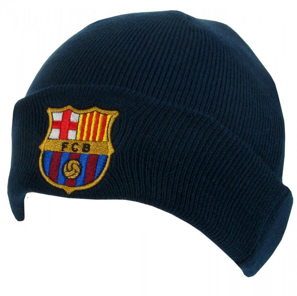FC Barcelona Navy Cuff Beanie-0