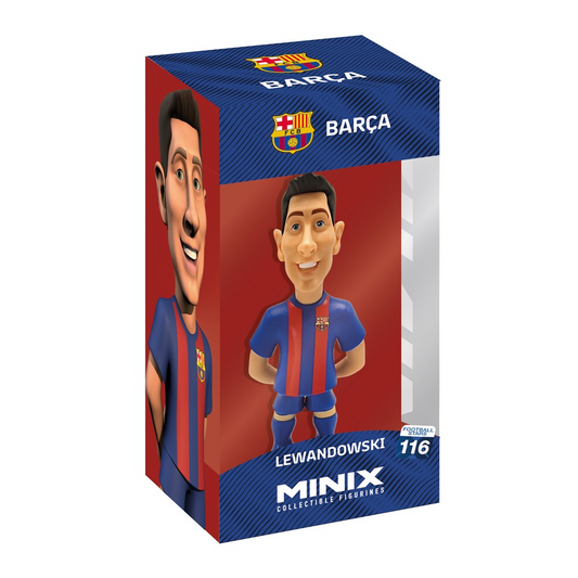 Figurină Fotbalist Robert Lewandowski - FC Barcelona 12cm | Minix