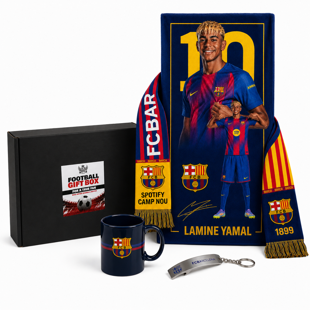 Football Gift Box - For FC Barcelona Fans-0
