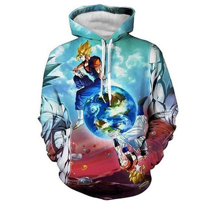 Dragon ball Anime 3D hoodies Men Women Hooded Sweatshirt Dragonball Son Goku Casual Pockets Streetwear Autumn Tops-18