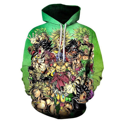 Dragon ball Anime 3D hoodies Men Women Hooded Sweatshirt Dragonball Son Goku Casual Pockets Streetwear Autumn Tops-2