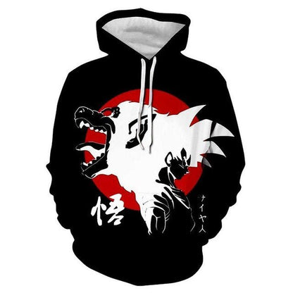 Dragon ball Anime 3D hoodies Men Women Hooded Sweatshirt Dragonball Son Goku Casual Pockets Streetwear Autumn Tops-16
