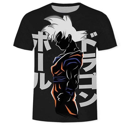 Dragon Ball DBZ Bulma Super Saiyan Vegeta 3d print Kids Goku T shirt  Japan Anime Tshirts-19
