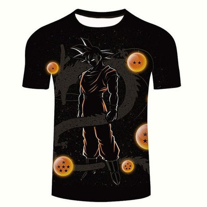 Dragon Ball DBZ Bulma Super Saiyan Vegeta 3d print Kids Goku T shirt  Japan Anime Tshirts-5