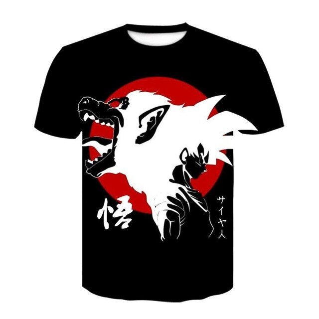 Dragon Ball DBZ Bulma Super Saiyan Vegeta 3d print Kids Goku T shirt  Japan Anime Tshirts-13