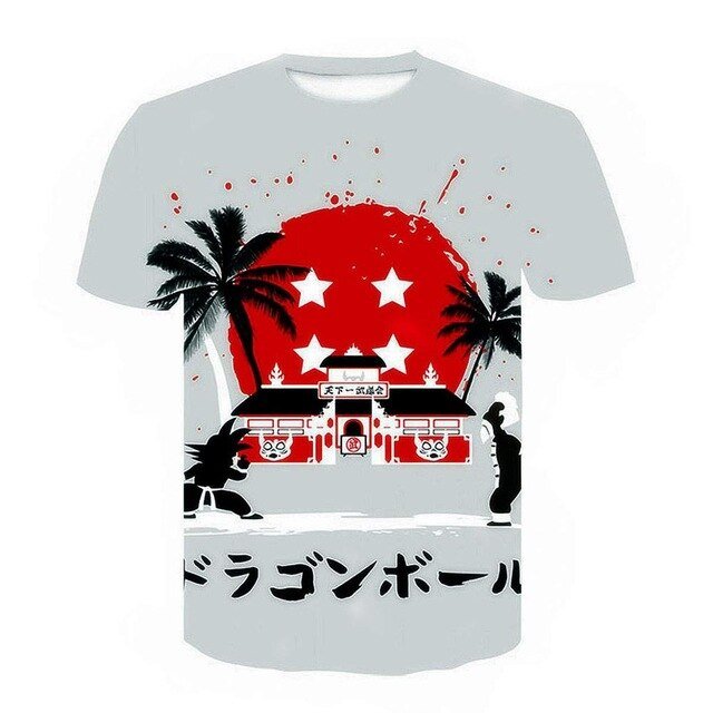 Dragon Ball DBZ Bulma Super Saiyan Vegeta 3d print Kids Goku T shirt  Japan Anime Tshirts-17