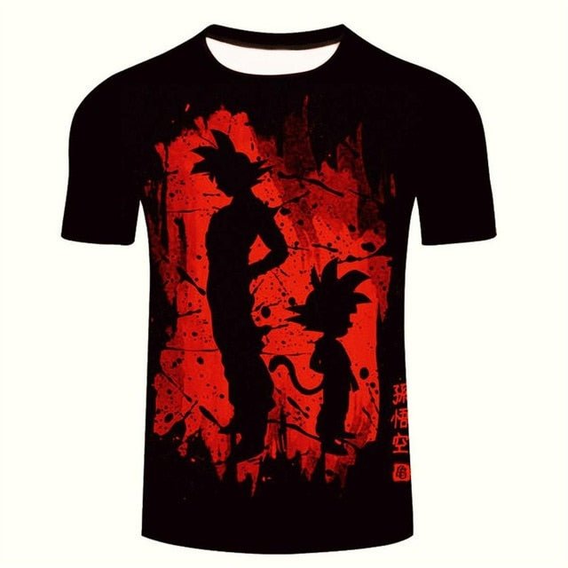 Dragon Ball DBZ Bulma Super Saiyan Vegeta 3d print Kids Goku T shirt  Japan Anime Tshirts-10