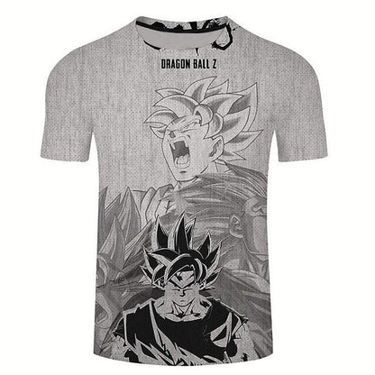 Dragon Ball DBZ Bulma Super Saiyan Vegeta 3d print Kids Goku T shirt  Japan Anime Tshirts-12