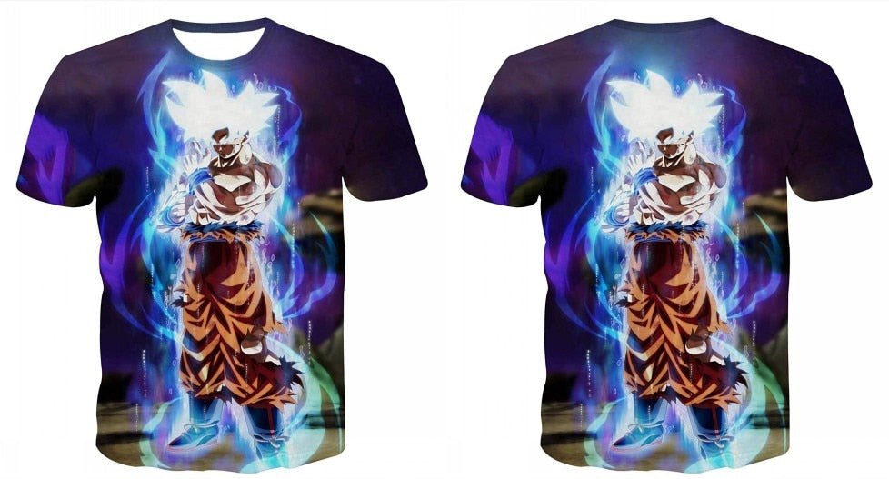 Dragon Ball DBZ Bulma Super Saiyan Vegeta 3d print Kids Goku T shirt  Japan Anime Tshirts-4
