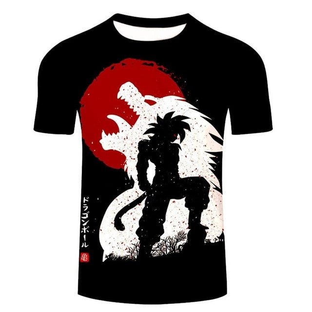 Dragon Ball DBZ Bulma Super Saiyan Vegeta 3d print Kids Goku T shirt  Japan Anime Tshirts-8