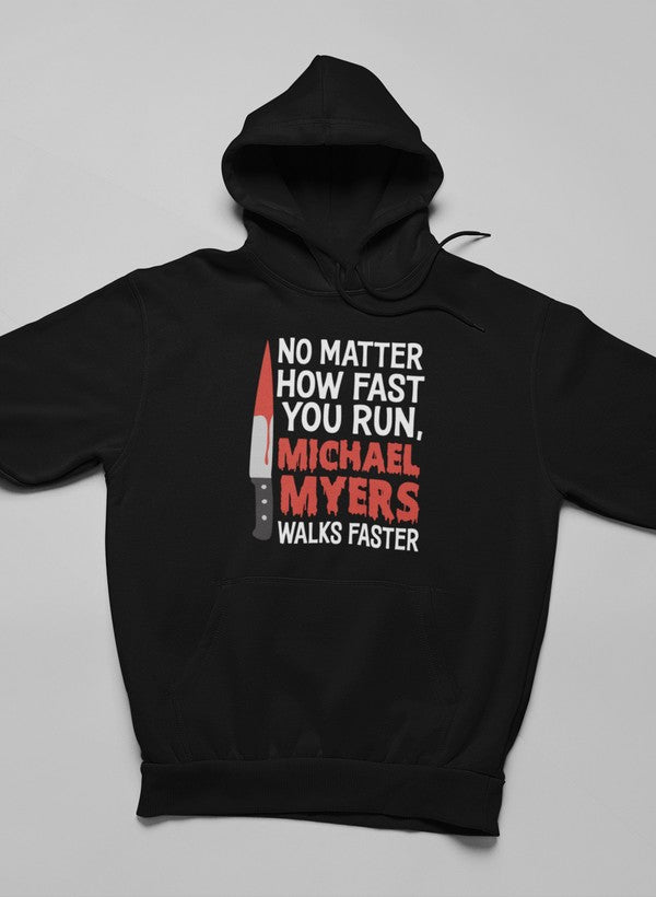 No Matter How Fast You Run Hoodie-0