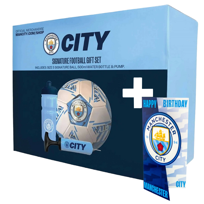 Manchester City FC Official Football Gift Set-2