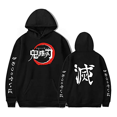 Demon Slayer Official Anime Kanji Hoodie Style 1-0