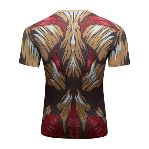 The Armored Titan Gym 3D T-shirt-1