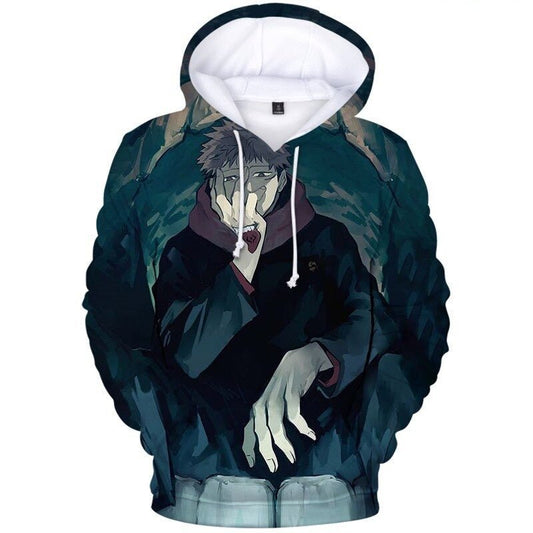 Yuji Itadori Sukuna Form Fashion Hoodie