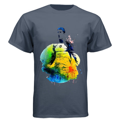 Christiano Ronaldo 6010 Men's Triblend Crew Print Shirt