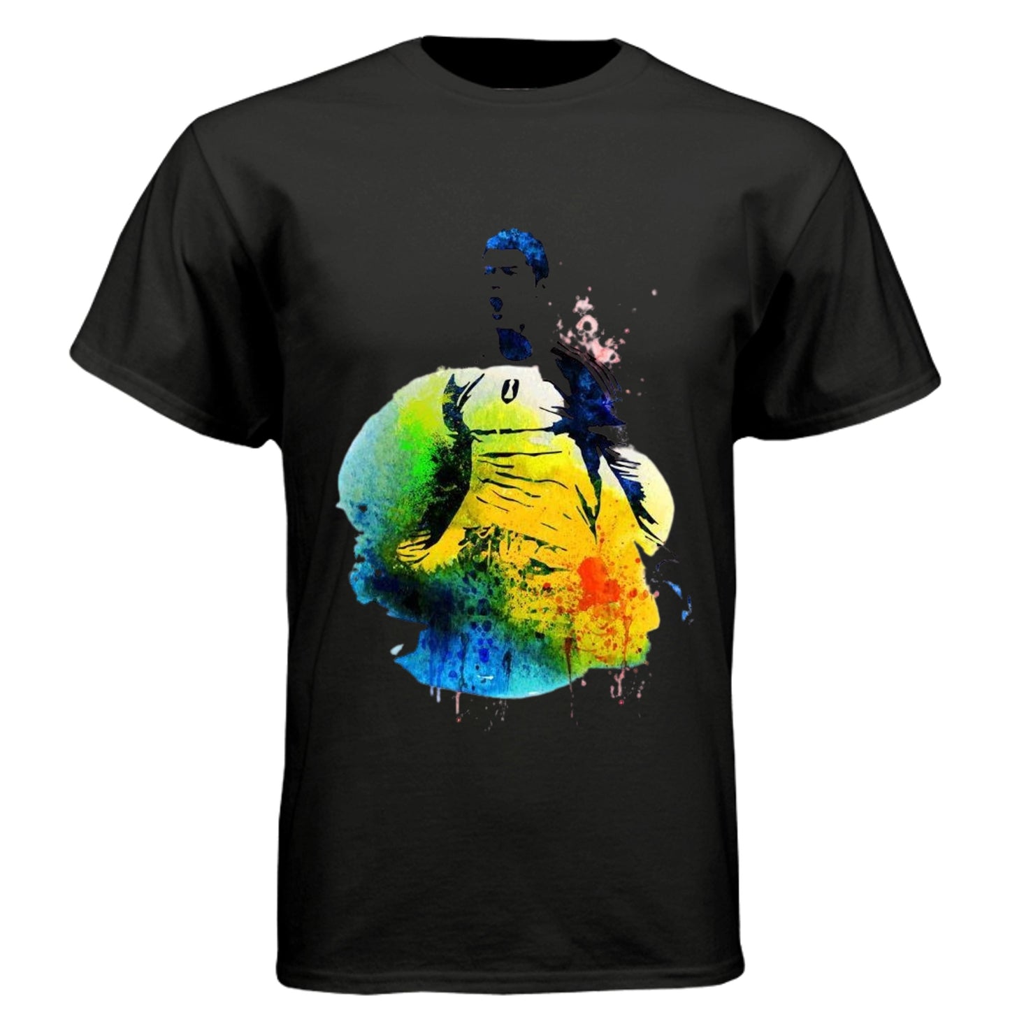 Christiano Ronaldo 6010 Men's Triblend Crew Print Shirt