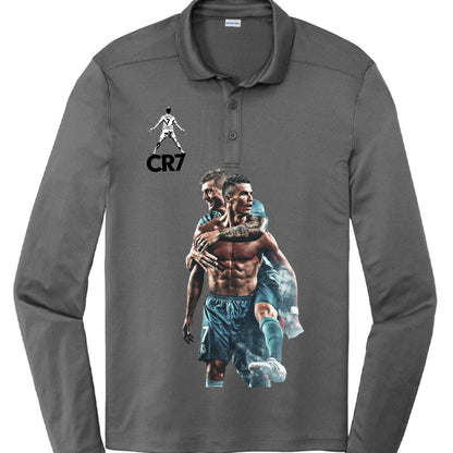 Christiano Ronaldo ST520LS  Pro Long Sleeve Polo Shirt-6