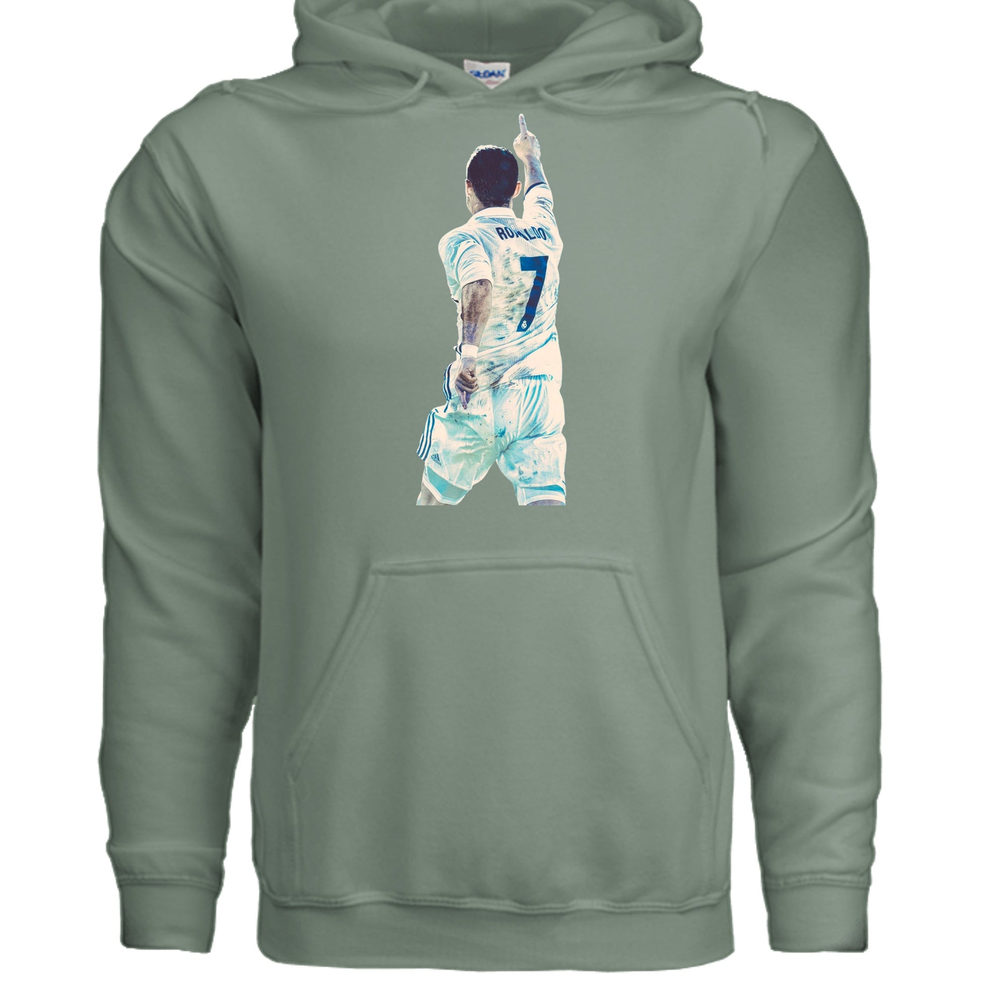 Christiano Ronaldo Gildan SF500 Pullover Hooded Sweatshirt-0