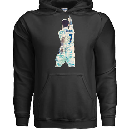 Christiano Ronaldo Gildan SF500 Pullover Hooded Sweatshirt-6