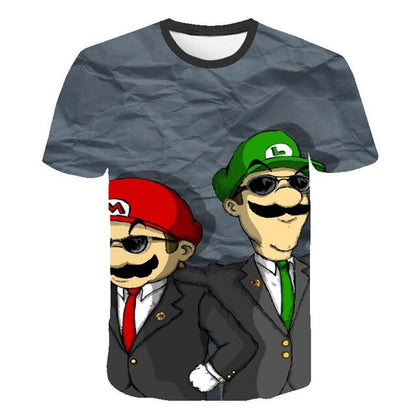 3D Print Men Women Anime Youth Streetwear T shirt Harajuku KIDS Toy Brick Baby Tshirt Boy Short Sleeve Skateboard T-shirt