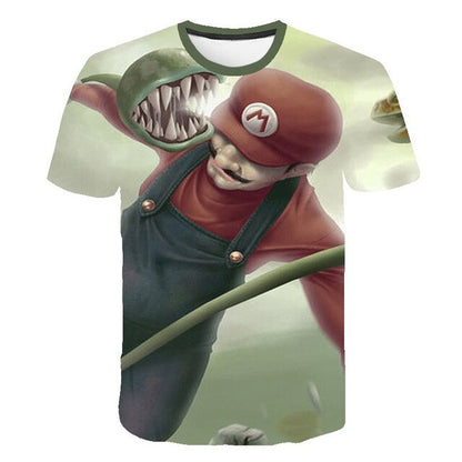 3D Print Men Women Anime Youth Streetwear T shirt Harajuku KIDS Toy Brick Baby Tshirt Boy Short Sleeve Skateboard T-shirt