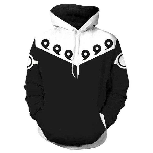 Naruto Anime Hoodies 3D Men Women Sasuke Autumn Harajuku Kakashi 3D Cartoon Print Sweatwear Men's Hoodies Sweatshirt Coats-24