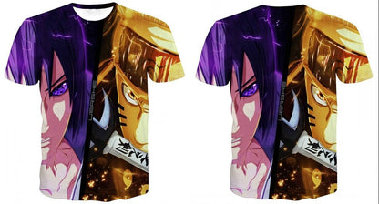 Naruto Anime Hoodies 3D Men Women Sasuke Autumn Harajuku Kakashi 3D Cartoon Print Sweatwear Men's Hoodies Sweatshirt Coats-1