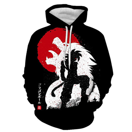 Dragon ball Anime 3D hoodies Men Women Hooded Sweatshirt Dragonball Son Goku Casual Pockets Streetwear Autumn Tops-0