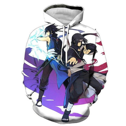 Naruto Series 3D Print Hoodies Men pullovers Anime Sasuke Uchiha Women Hoody Casual Sweatshirt Streetwear Harajuku Coat Tops-8