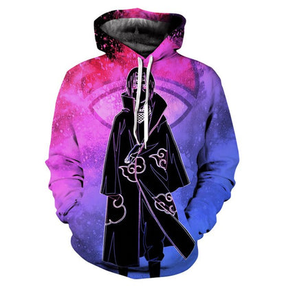 Naruto Series 3D Print Hoodies Men pullovers Anime Sasuke Uchiha Women Hoody Casual Sweatshirt Streetwear Harajuku Coat Tops-6