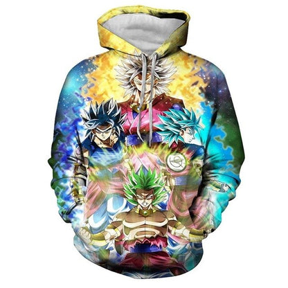 Dragon ball Anime 3D hoodies Men Women Hooded Sweatshirt Dragonball Son Goku Casual Pockets Streetwear Autumn Tops-8