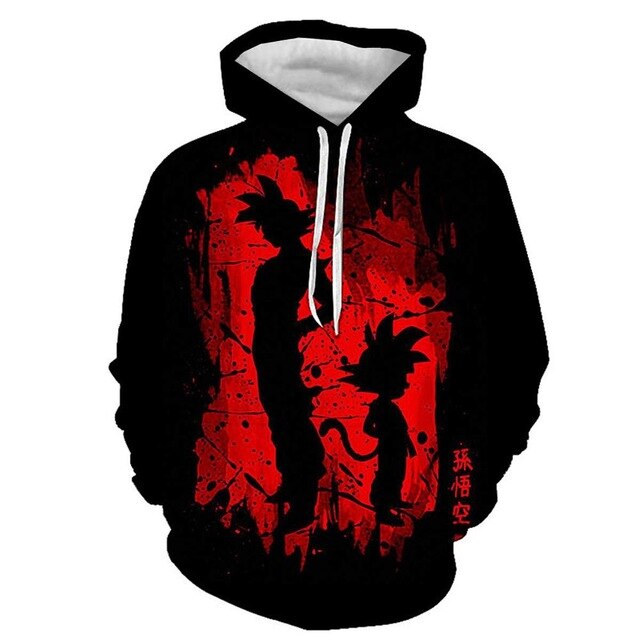 Dragon ball Anime 3D hoodies Men Women Hooded Sweatshirt Dragonball Son Goku Casual Pockets Streetwear Autumn Tops-20