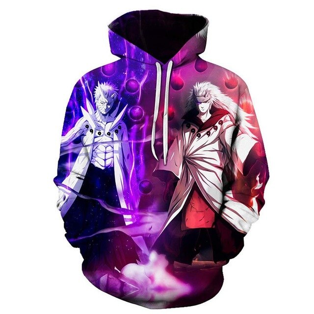 Anime Naruto 3D Hoodies Streetwear Sweatshirt Casual Hoody Men Women 3D Pullover Harajuku Tracksuit Male Hip Hop Hooded DropShip-20
