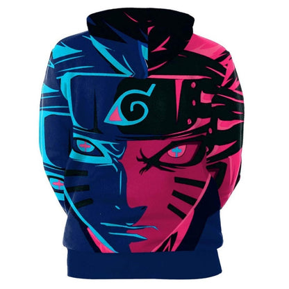 Anime Naruto 3D Hoodies Streetwear Sweatshirt Casual Hoody Men Women 3D Pullover Harajuku Tracksuit Male Hip Hop Hooded DropShip-4