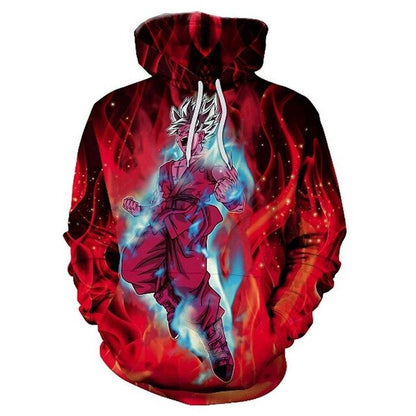 Dragon Ball Z Goku Anime 3D Print Hoodies Sweatshirts Harajuku Cartoon Hooded Women/Men long sleeve hip hop streetwear Clothes-11