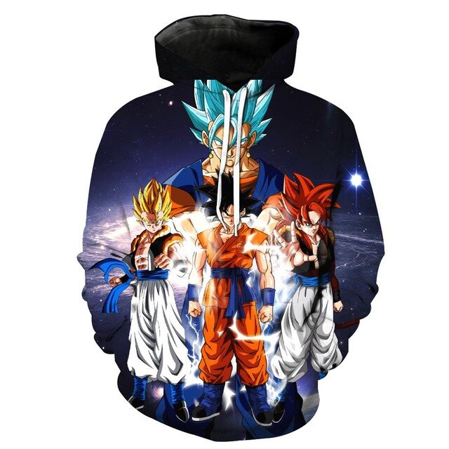 Dragon Ball Z Goku Anime 3D Print Hoodies Sweatshirts Harajuku Cartoon Hooded Women/Men long sleeve hip hop streetwear Clothes-14