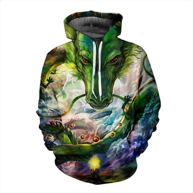 Dragon Ball Z Goku Anime 3D Print Hoodies Sweatshirts Harajuku Cartoon Hooded Women/Men long sleeve hip hop streetwear Clothes-19